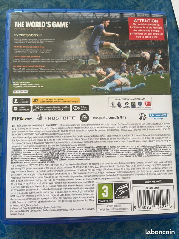 Jeu FIFA 23 (PS5) (image 2)