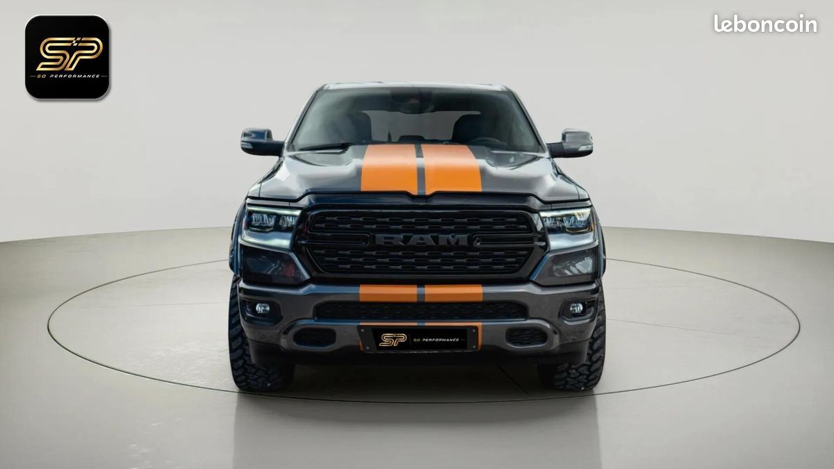 Dodge RAM 5.7 V8 HEMI 4x4 * Sport * Pack Offroad Nuit * TVA * LED * AHK * *TVA (image 2)