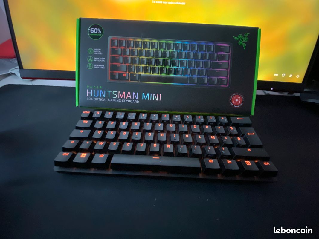 Switch Rouge Razer Clavier razer 60% huntsman mini switches rouge - Ordinateurs