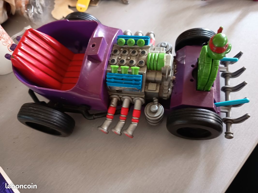 VOITURE VÉHICULE CAMION combat TORTUES NINJA - Teenage Mutant Ninja Turtles 2012 EUR 14,99