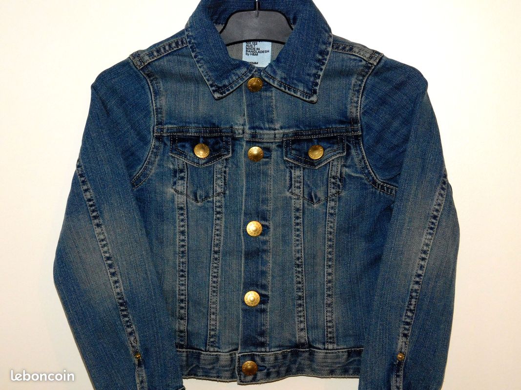 H&M Veste jean fille 6/7 ans (image 4)