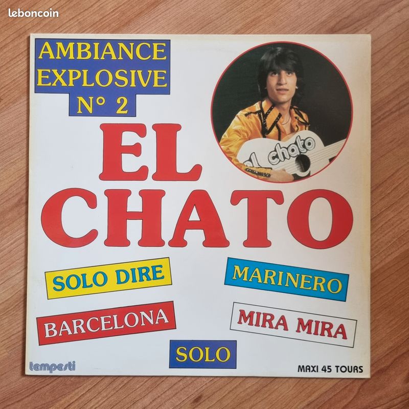 El Chato – Ambiance Explosive N° 2 - Vinyle Maxi 45T (image 1)