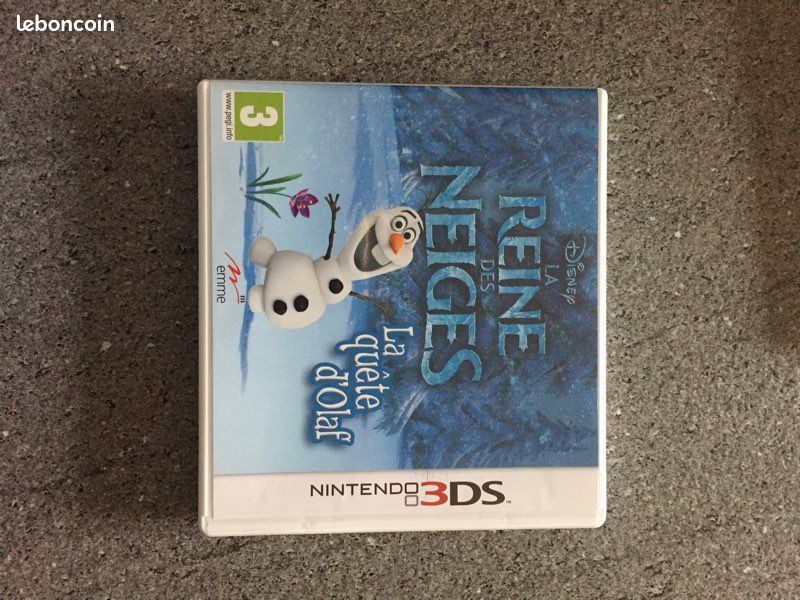 Jeu DS3 La reine des neiges La quête d Olaf (image 1)