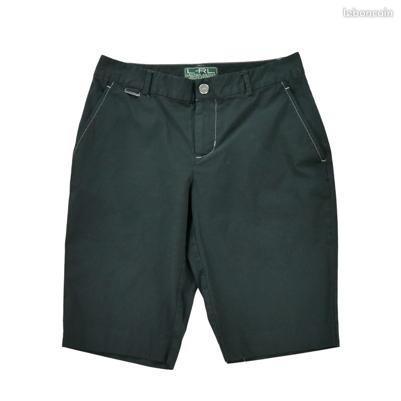 Polo Ralph Lauren Short Femme Taille S Noir #QWE7191 Vêtements