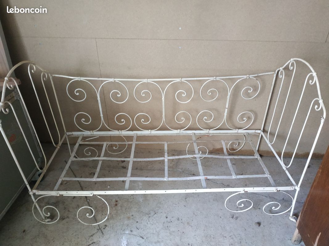 Banquette fer forgé (image 1)