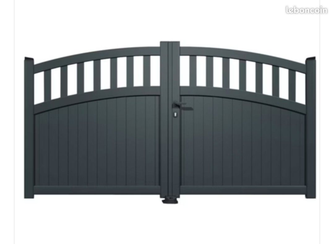 Portail aluminium lugo largeur 3m sur 1m60 (image 1)