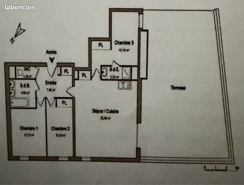 Appartement 4 pièces 84 m² · à Avignon · 84 m² · 255 000 €