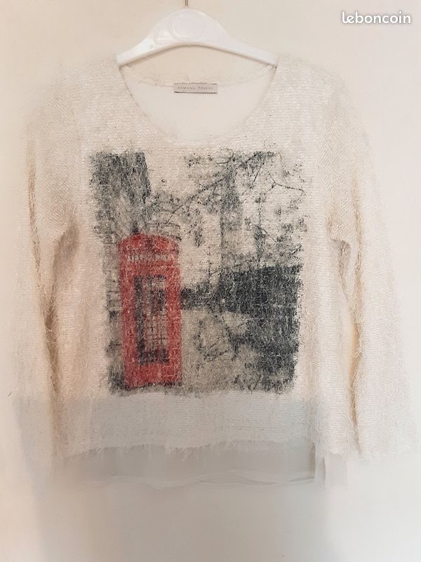 Très Joli Pull de la Marque Armand Thiery en Taille M (image 2)