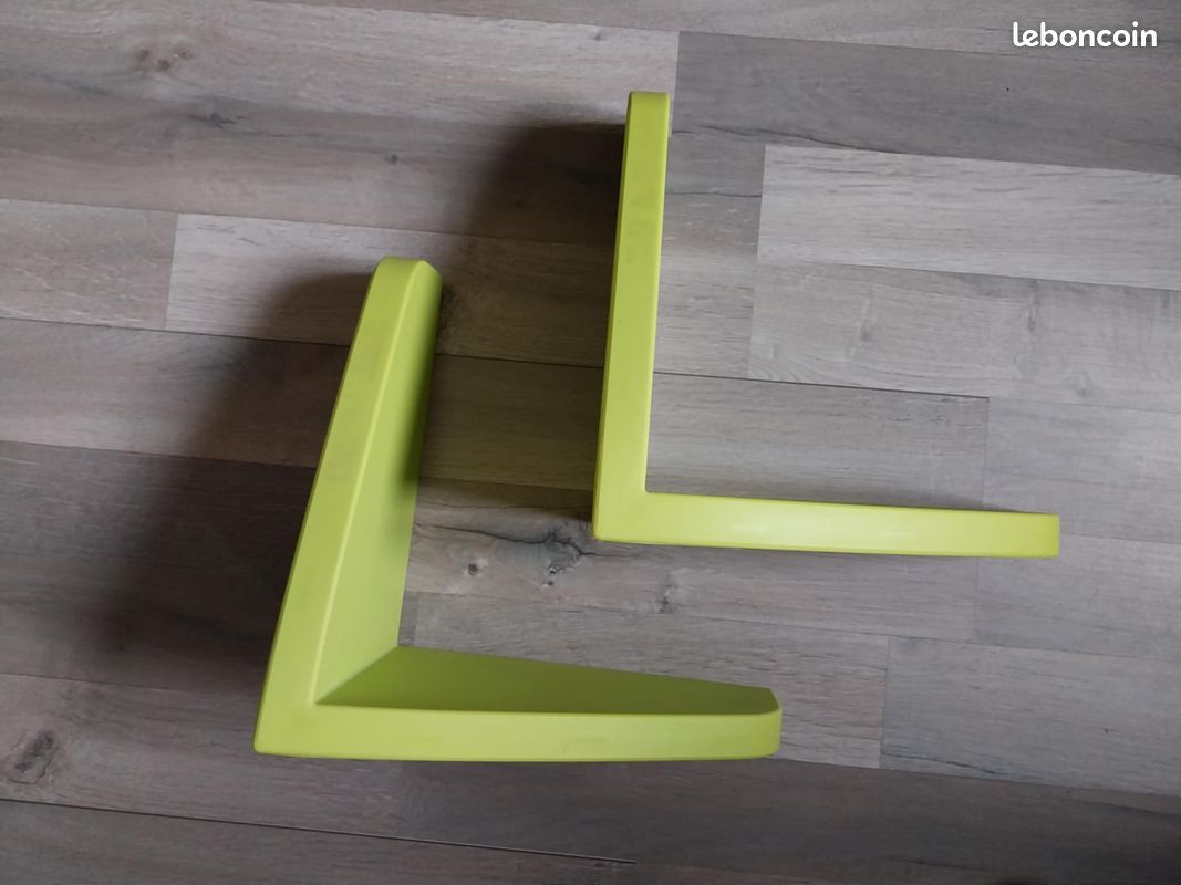Lot 2 étagères vertes modèle Mammut IKEA (image 1)