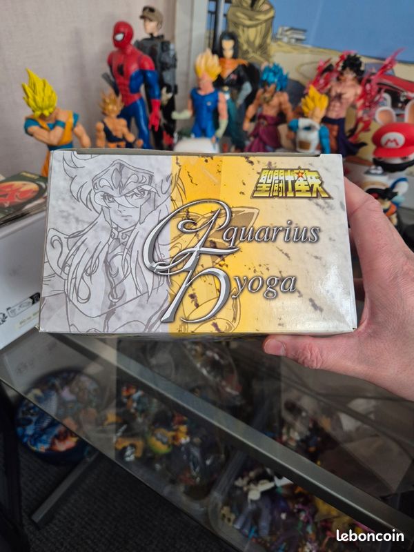 Figurine Vintage Saint Seiya (Chevaliers Du Zodiaque) - Verseau Aquarius Surplis - Bandai 2003