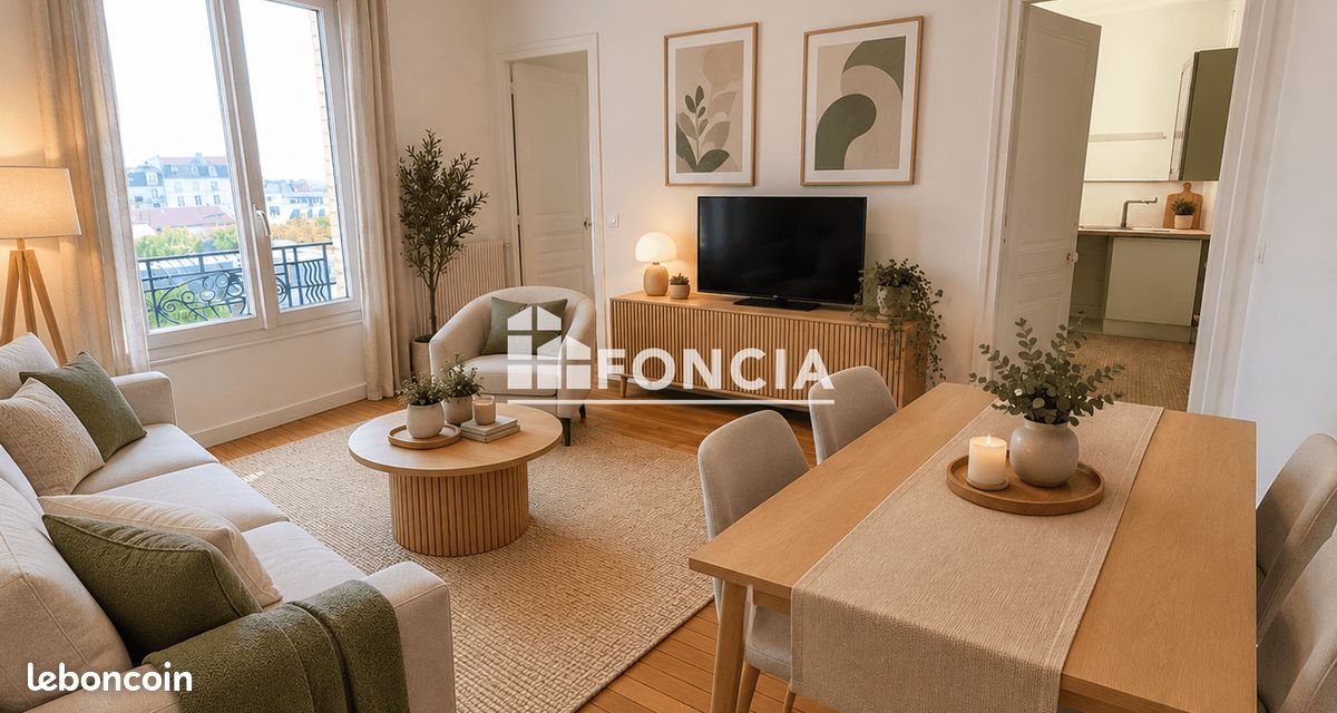 Appartement 3 pièces 50 m² · à Nogent-sur-Marne · 50 m² · 990 €/mois
