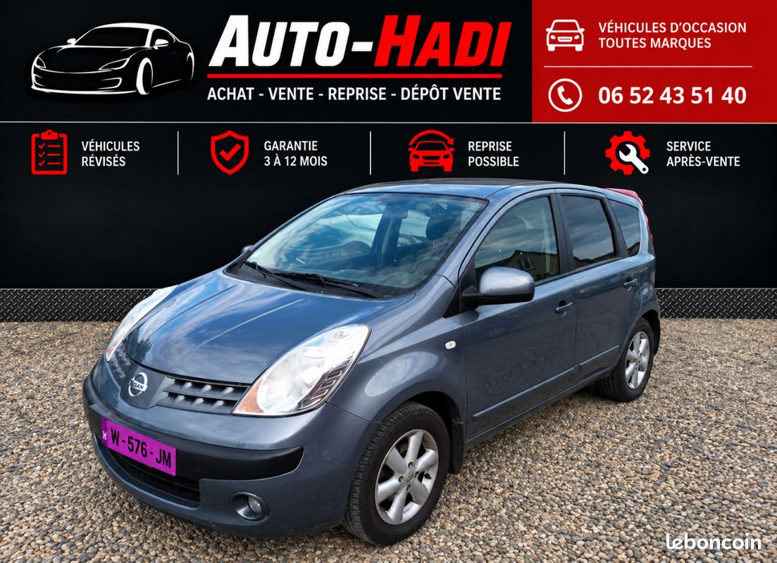 Nissan Note 1.4 Essence 88 Garantie 6 mois (image 2)