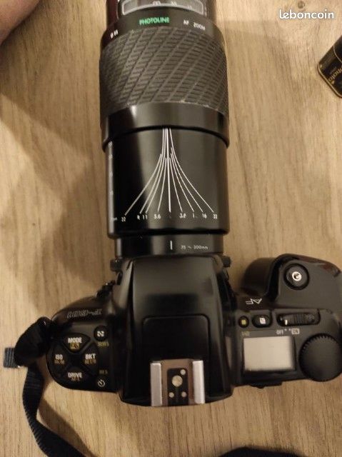 Appareil Photo Nikon F601 Argentique, Boîtier Nu, 35 Mm, Testé, Très Bon état