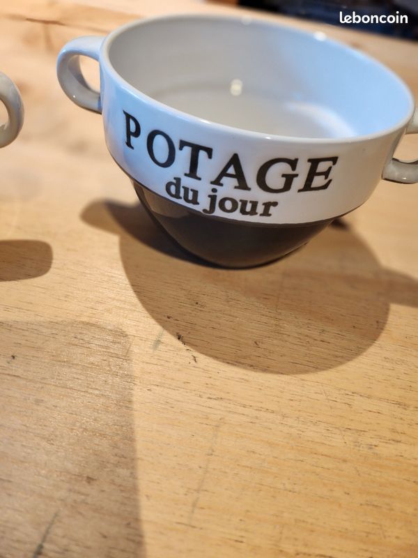 Jaamyears Petits Bols à Soupe à L'oignon 500 Ml, En Céramique