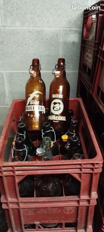 Av casiers avec bouteilles 1litre (image 1)