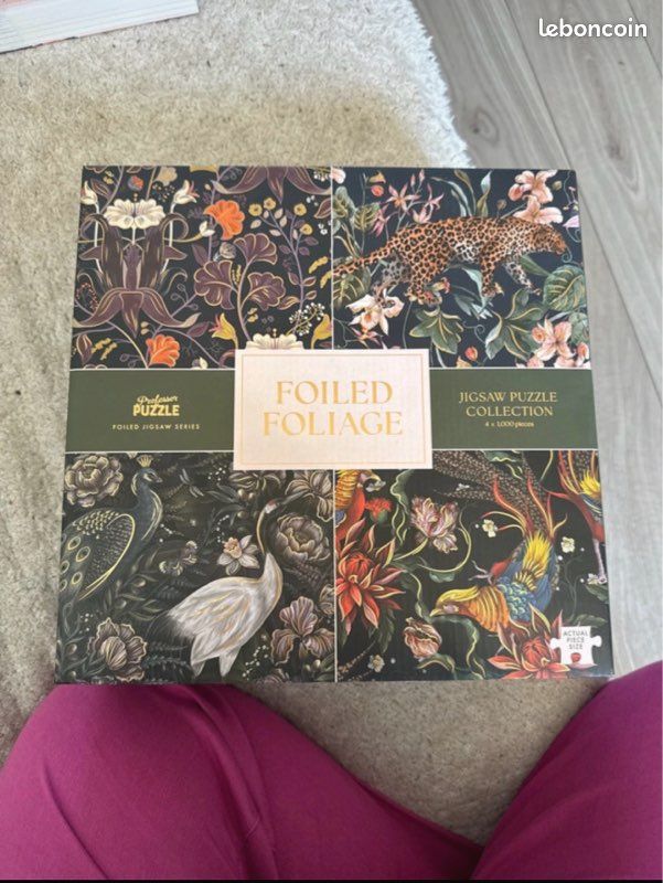 Puzzle foiled foliage Jigsaw puzzle collection (image 1)