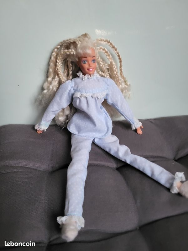Barbie poupée pyjama vintage mattel 1976 (image 2)