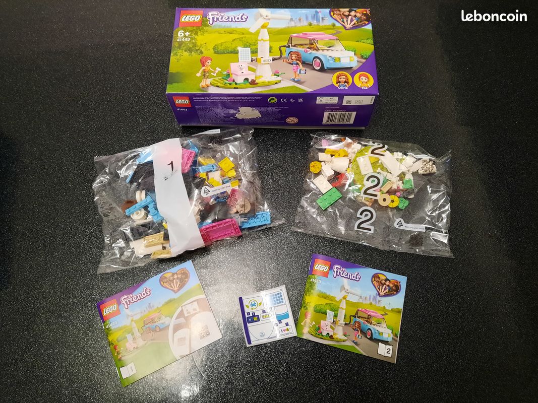 Lego friends 41443 la voiture électrique d olivia (image 1)