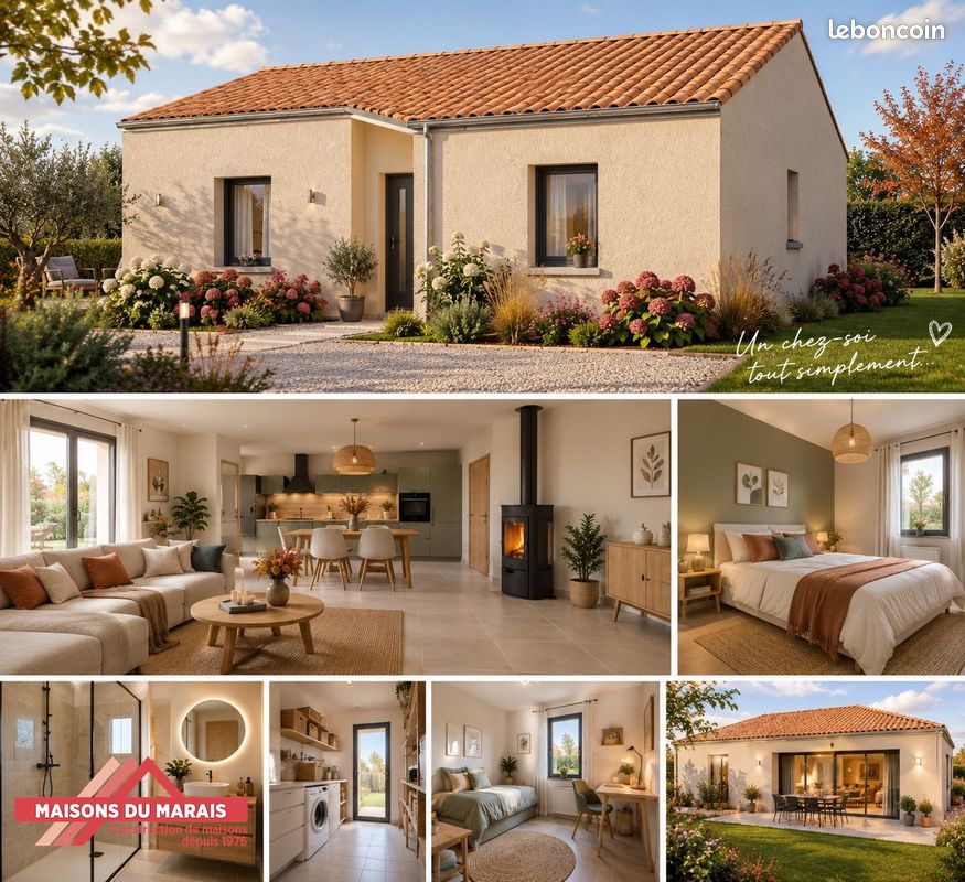 Maison 3 pièces 71 m² · à Bignoux · 71 m² · 183 260 €
