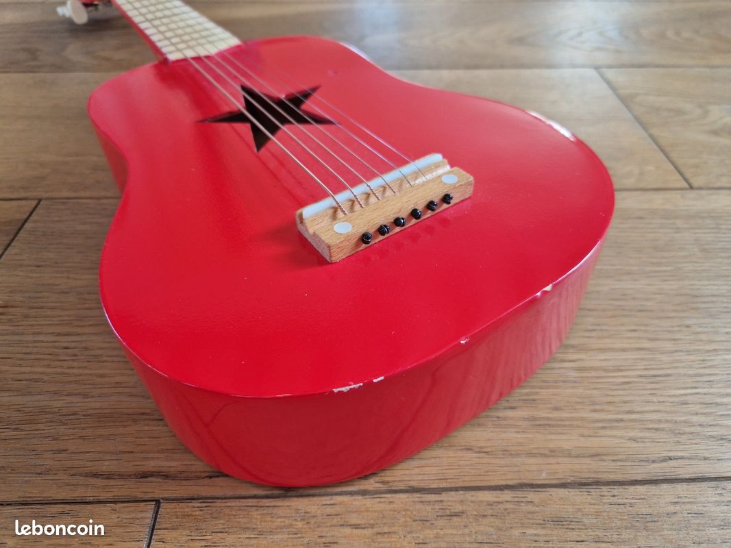 JANOD - Guitare Confetti (bois) - Dès 3 Ans - Jeux - Jouets