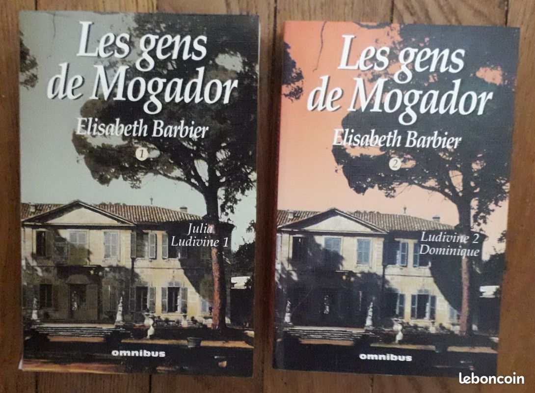 Saga romanesque "Les Gens de Mogador" - 2 tomes (image 1)