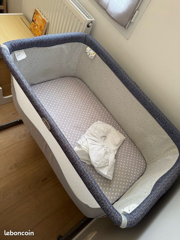 Lit cododo Chicco Next2Me Essential - Gris / Bleu (image 2)