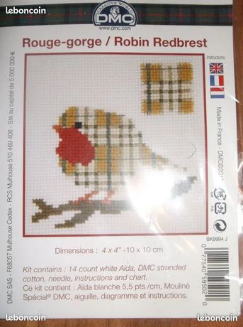 DMC grille point de croix cross stitch 12619L-22 - FETONS L'AN 2000