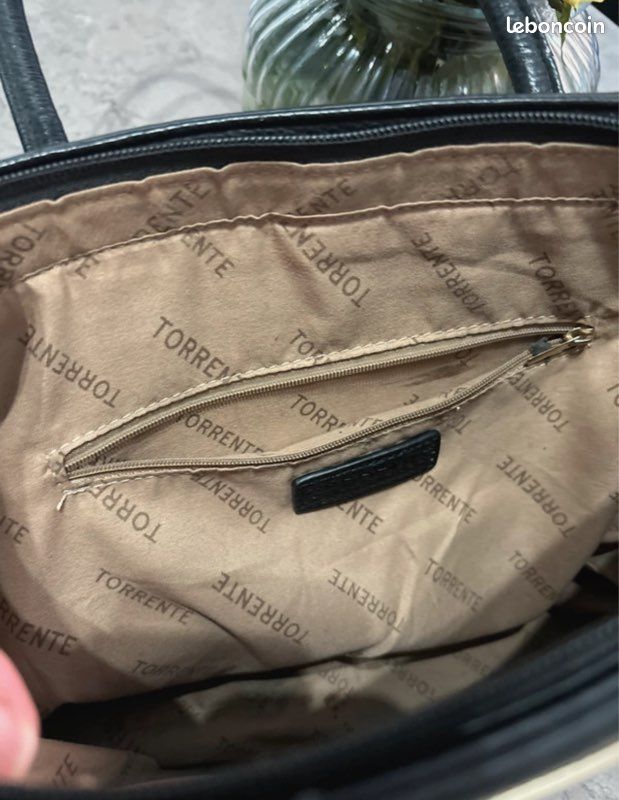 Sac à mains torrente en cuir (image 4)