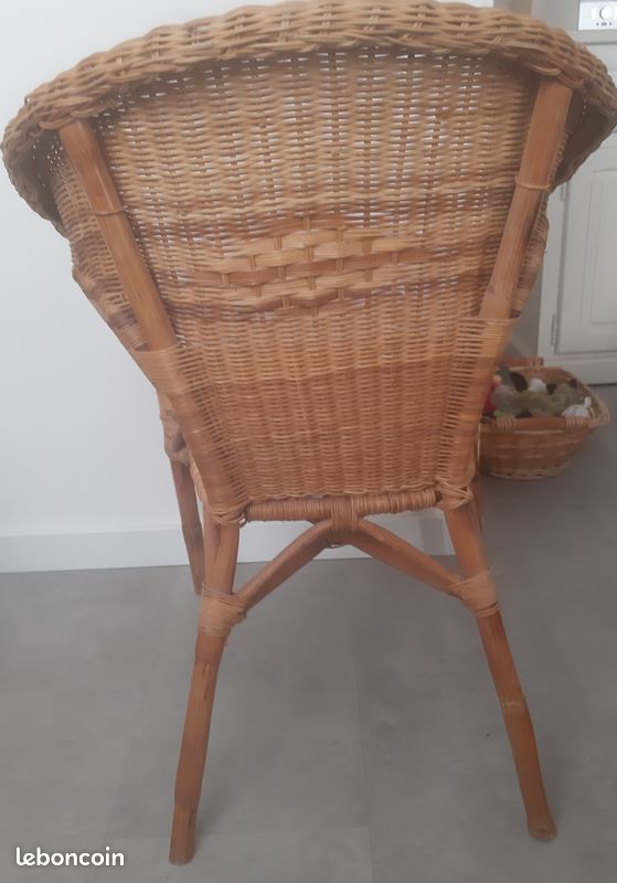 Fauteuil osier (image 2)