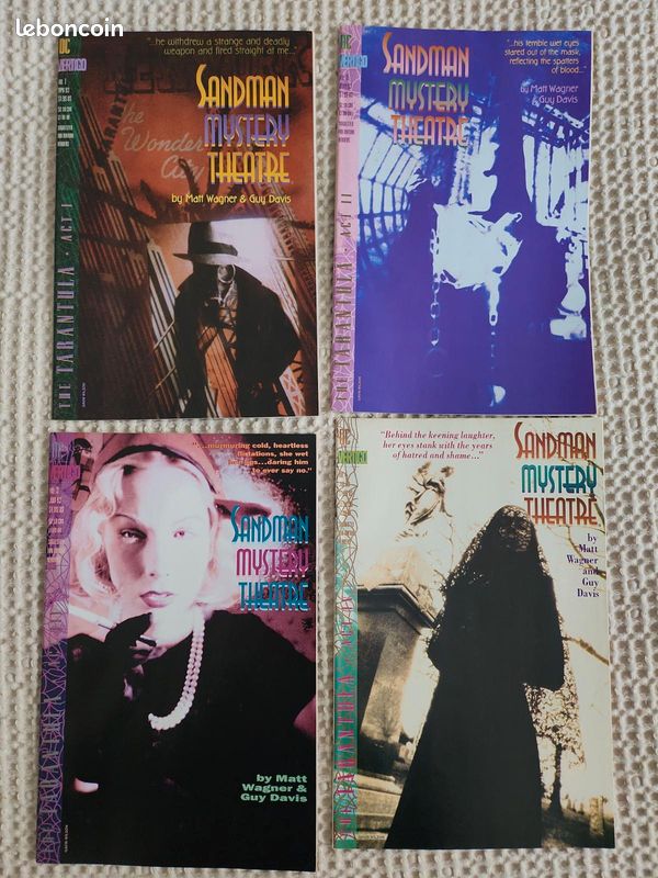 Lot Sandman Mystery Theatre 1 à 4 (1993) - import VO Vertigo DC (image 2)