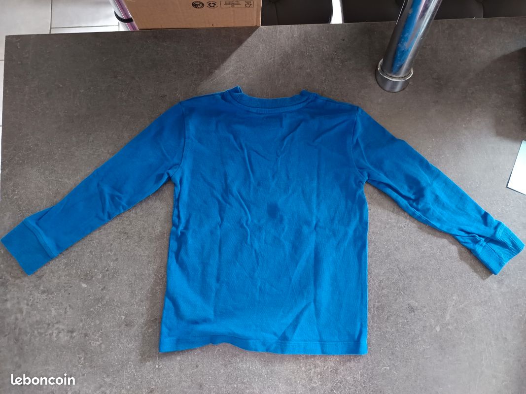 Sweat bleu 5 ans (image 3)
