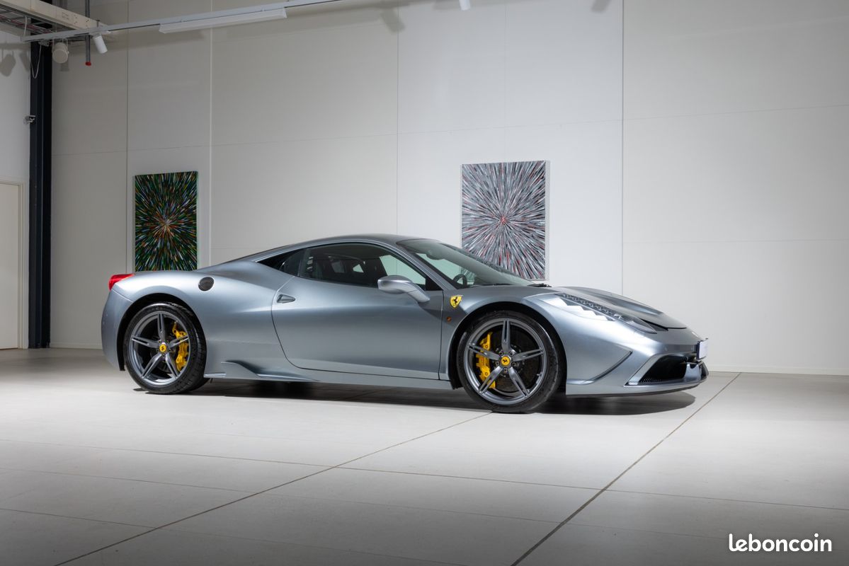 Ferrari 458 Speciale V8 4.5 605ch - Carbone - Grigio Titanio (image 16)