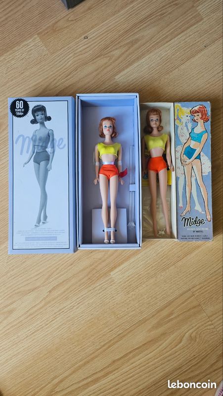 Poupée barbie vintage 1962 - France