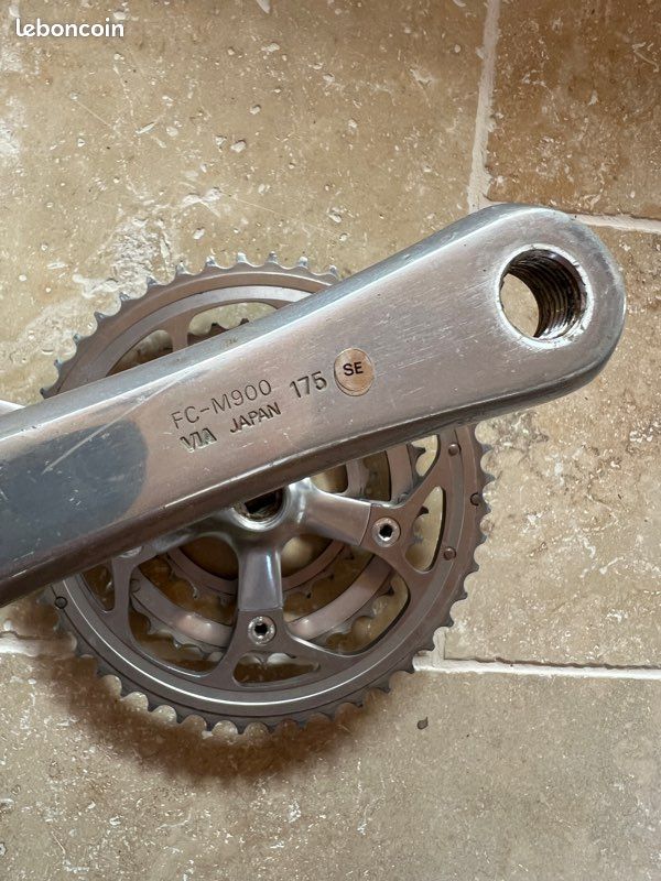 SOLDES! Pédalier Shimano XTR Enduro FC-M9125-1 - 148 mm