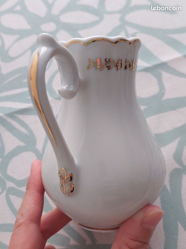 Service à thé porcelaine 1970s FD Chauvigny (image 9)