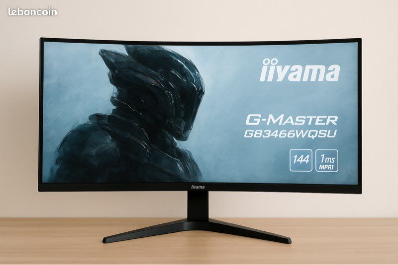 Master Red Eagle Gb3466wqsu Iiyama 34 144hz Écran PC Gamer Iiyama