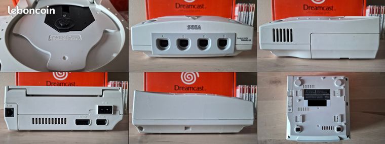 SEGA DREAMCAST HELLO KITTY Blue Console système utilisé jeu rétro