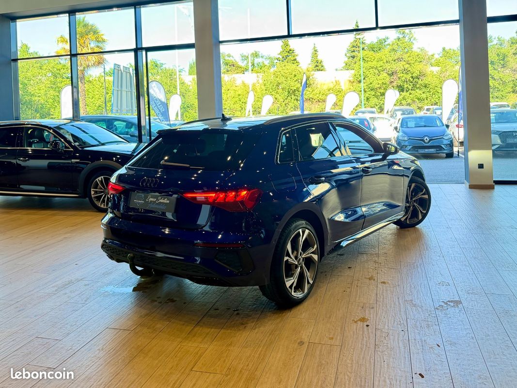 Audi a3 30 tfsi 110cv s tronic 7 sline tva 236,95 /mois (image 4)