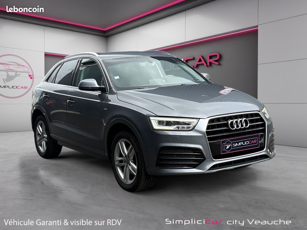 Audi Q3 2.0 TDI 184 Quattro S Tronic - S Line - Caméra - Sièges Chauffant - Attelage - Suivi Audi (image 1)