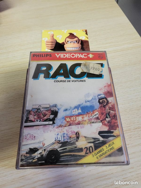 Jeu Vidéo Philips Videopac G7000 – STADIUM (Radiola/Jopac) – Complet Et Rare – Très Bon état