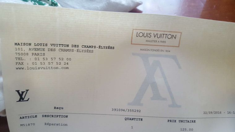 Louis Vuitton Louis Vuitton Porte Cles Maison 101 Champs Elysees