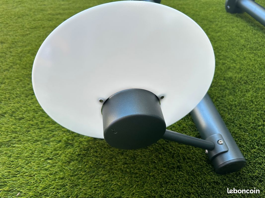 2 luminaires, lampadaires, bornes extérieures neuves Aubanne de Pradier (image 12)