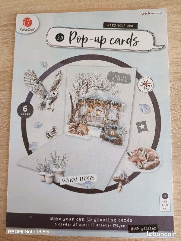 Cahier Arts créatifs cartes pop up (image 1)