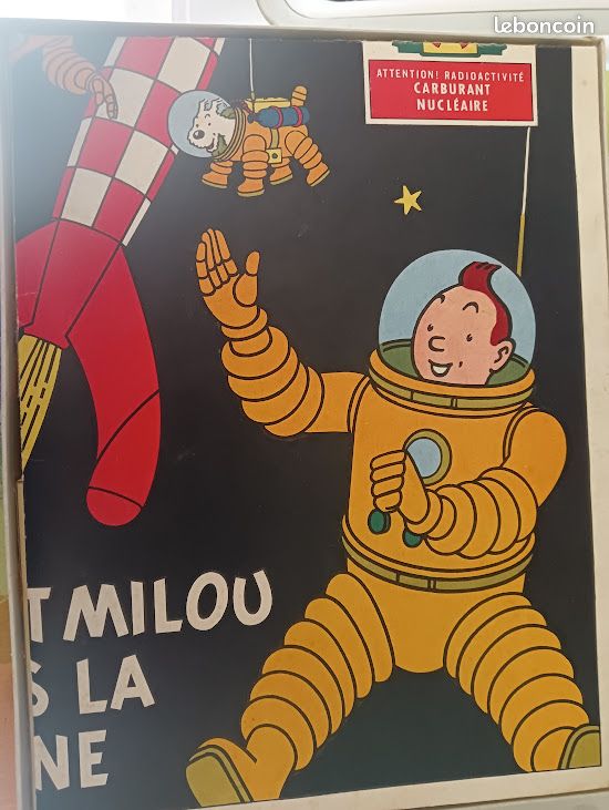 Hergé - Board game Jeux Noël - Tintin et Milou Vers la Lune