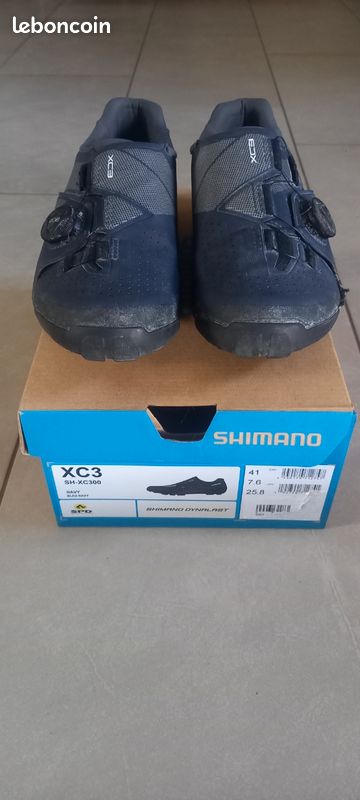 Chaussures pédales auto Shimano xc3 taille 41 (image 1)