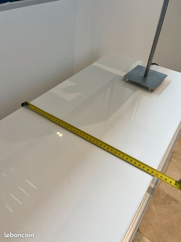 Console / bureau IKEA BESTÅ BURS – blanc laqué – 180 x 40 cm (image 7)