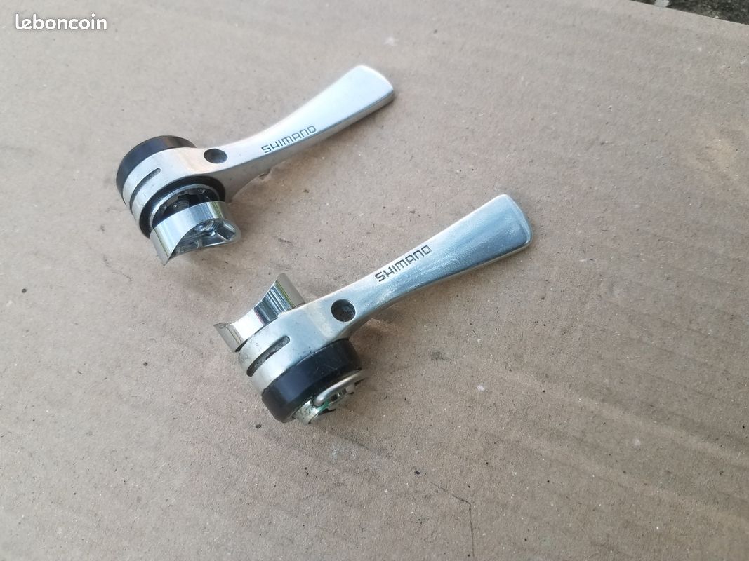 Leviers De Vitesse Shimano Vintage – LB-160 / SL-6100 – Pour Vélo De Course
