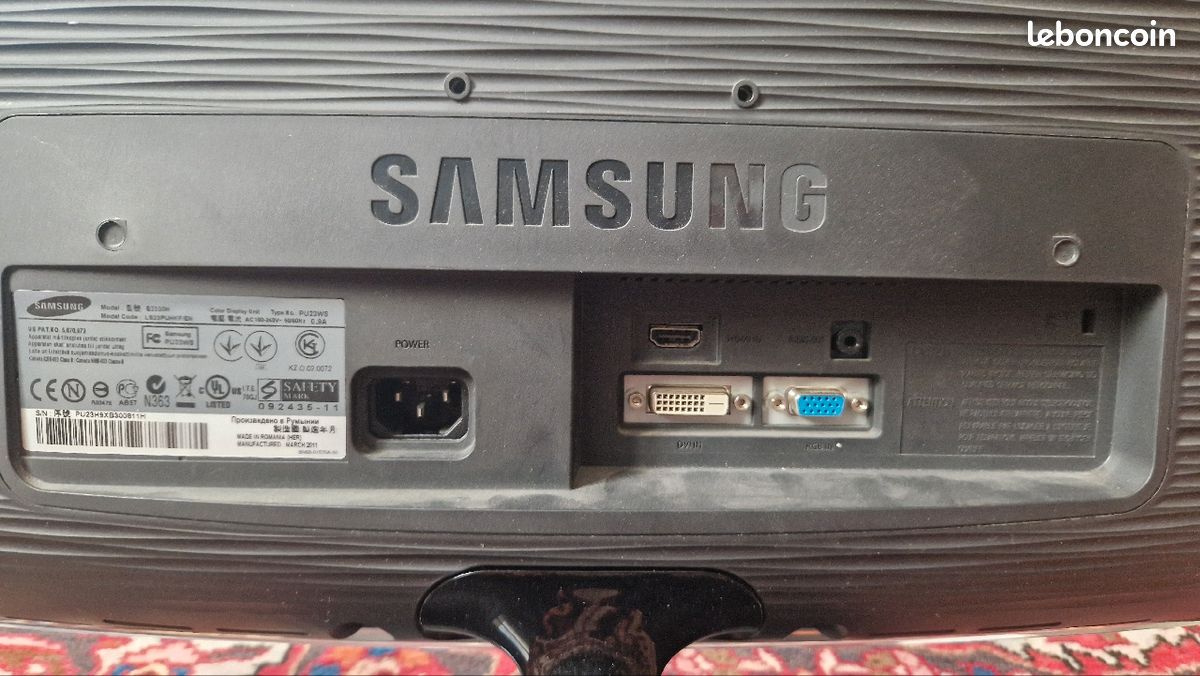 Moniteur samsung 23" full hd (image 5)