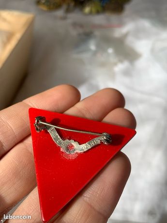 Broche Vintage Signée LEA STEIN - État Impeccable