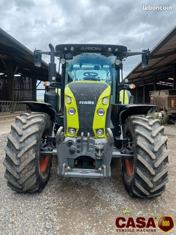 Claas Arion 630 Cis + 50km/h (image 4)